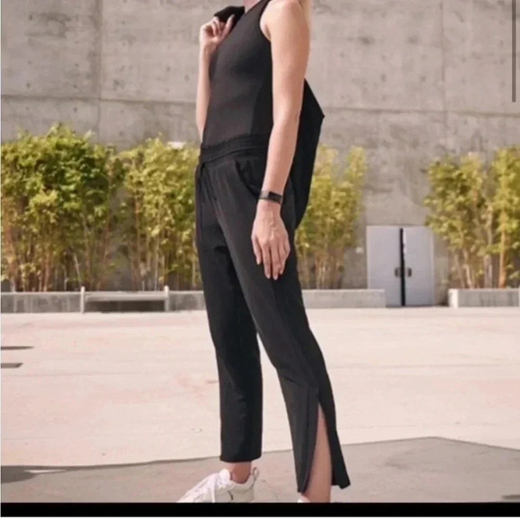 Athleta Metropolis Straight Leg Pant Black Sz 2 - Picture 5 of 12